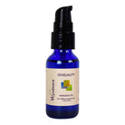 1oz cobalt blue bottle of Sensuality Massage Oil