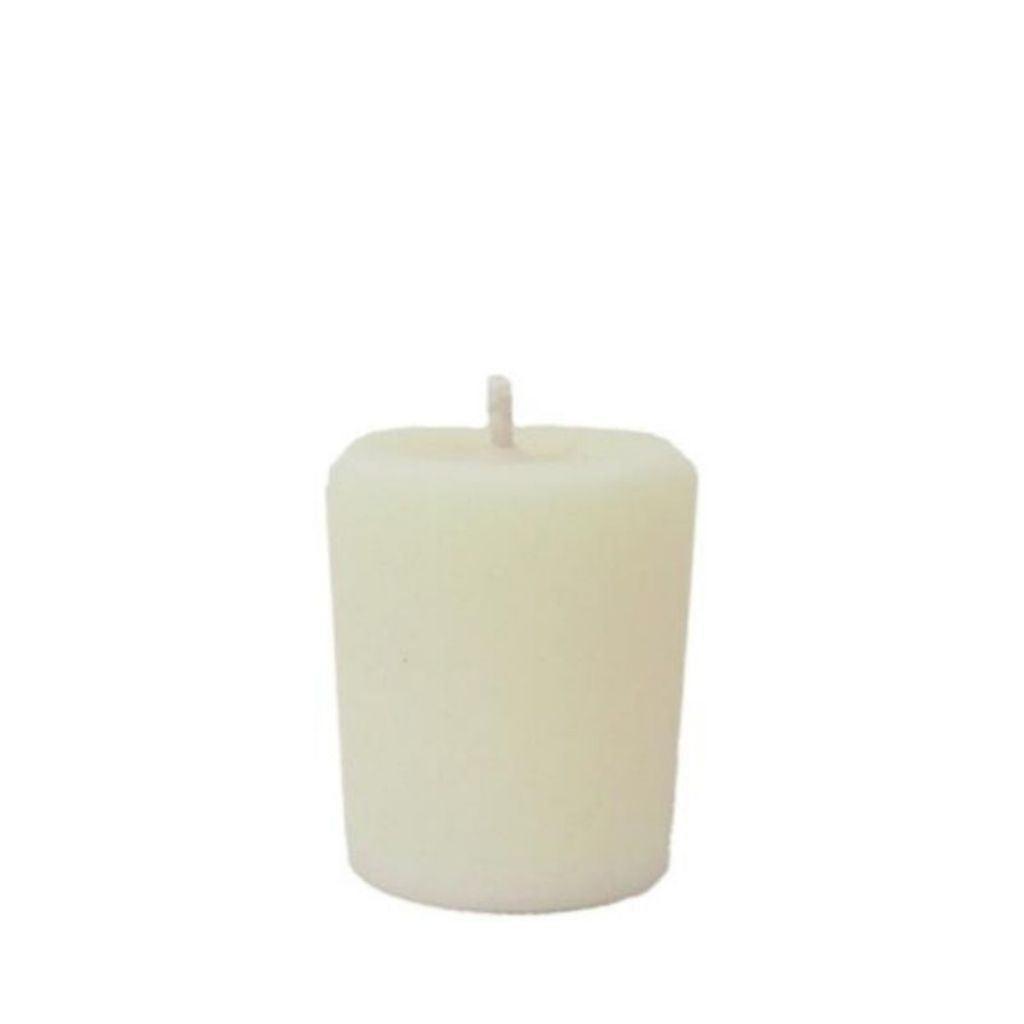 Stress Relief votive candle made with soy wax and the essential oils that help calm nervous tension