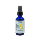 2oz cobalt blue bottle of Wyndmere Sweet Almond Oil with treatment pump