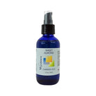 4oz cobalt blue bottle of Wyndmere Sweet Almond Oil with treatment pump